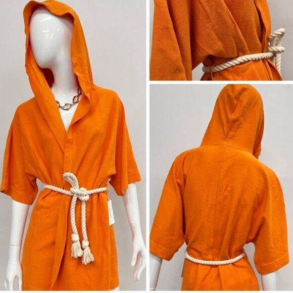 NWT Frame Lounge Hoodie/robe bathing suit cover up - Picture 1 of 4